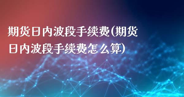 期货日内波段手续费(期货日内波段手续费怎么算)_https://www.yunyouns.com_股指期货_第1张