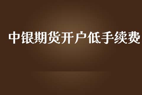 中银期货开户低手续费_https://www.yunyouns.com_期货行情_第1张