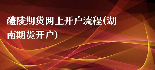 醴陵期货网上开户流程(湖南期货开户)_https://www.yunyouns.com_期货行情_第1张