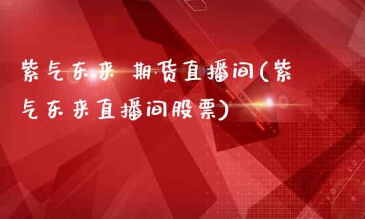 紫气东来 期货直播间(紫气东来直播间股票)_https://www.yunyouns.com_恒生指数_第1张