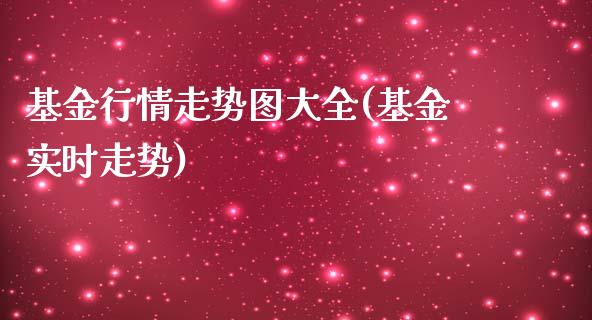 基金行情走势图大全(基金实时走势)_https://www.yunyouns.com_股指期货_第1张