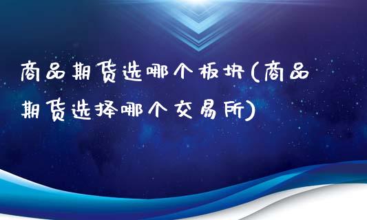 商品期货选哪个板块(商品期货选择哪个交易所)_https://www.yunyouns.com_期货行情_第1张