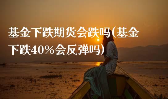 基金下跌期货会跌吗(基金下跌40%会反弹吗)_https://www.yunyouns.com_期货行情_第1张