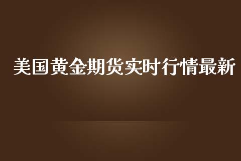 美国黄金期货实时行情最新_https://www.yunyouns.com_恒生指数_第1张