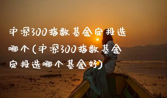 沪深300指数基金定投选哪个(沪深300指数基金定投选哪个基金好)_https://www.yunyouns.com_恒生指数_第1张