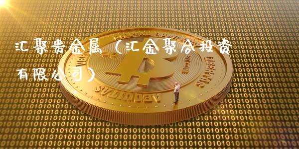 汇聚贵金属（汇金聚合投资有限公司）_https://www.yunyouns.com_恒生指数_第1张