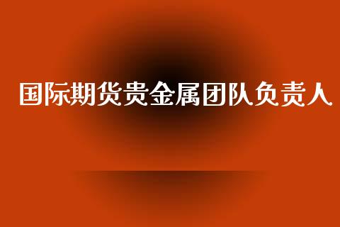 国际期货贵金属团队负责人_https://www.yunyouns.com_股指期货_第1张