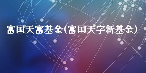 富国天富基金(富国天字新基金)_https://www.yunyouns.com_恒生指数_第1张