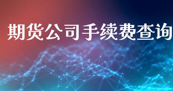 期货公司手续费查询_https://www.yunyouns.com_期货直播_第1张