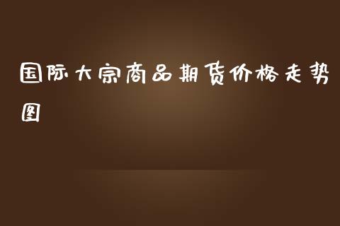 国际大宗商品期货价格走势图_https://www.yunyouns.com_恒生指数_第1张