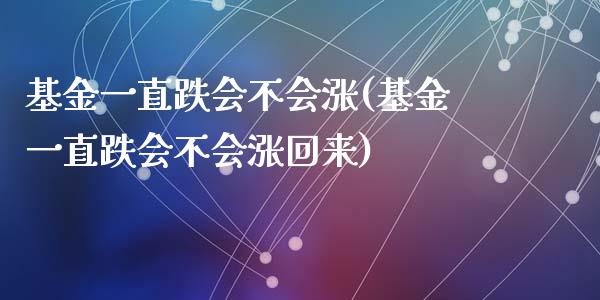 基金一直跌会不会涨(基金一直跌会不会涨回来)_https://www.yunyouns.com_恒生指数_第1张