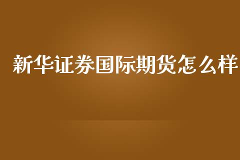 新华证券国际期货怎么样_https://www.yunyouns.com_股指期货_第1张