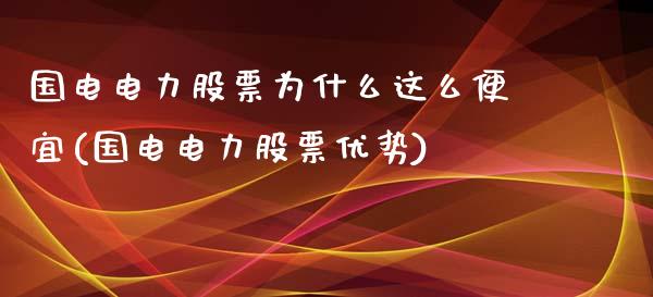 国电电力股票为什么这么便宜(国电电力股票优势)_https://www.yunyouns.com_恒生指数_第1张