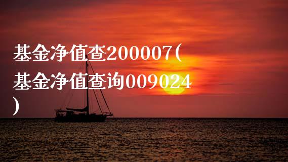 基金净值查200007(基金净值查询009024)_https://www.yunyouns.com_恒生指数_第1张