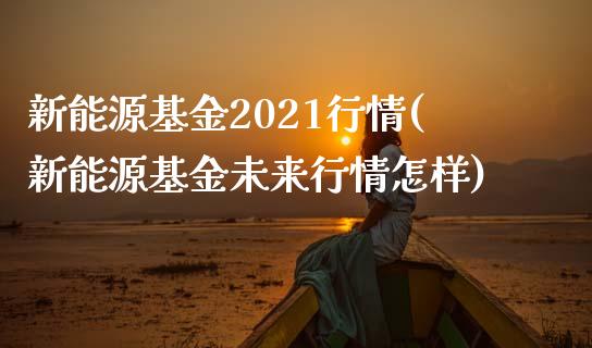 新能源基金2021行情(新能源基金未来行情怎样)_https://www.yunyouns.com_期货直播_第1张