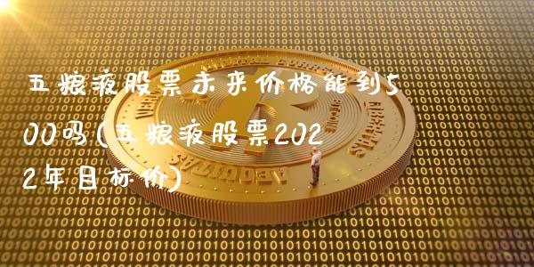 五粮液股票未来价格能到500吗(五粮液股票2022年目标价)_https://www.yunyouns.com_期货行情_第1张