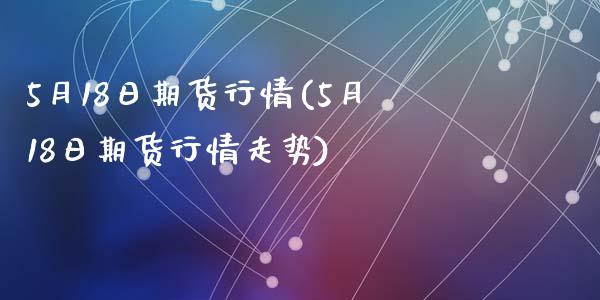 5月18日期货行情(5月18日期货行情走势)_https://www.yunyouns.com_恒生指数_第1张