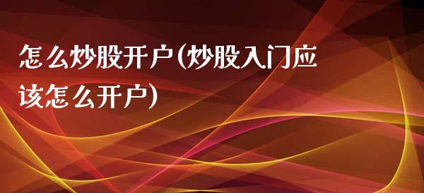 怎么炒股开户(炒股入门应该怎么开户)_https://www.yunyouns.com_恒生指数_第1张